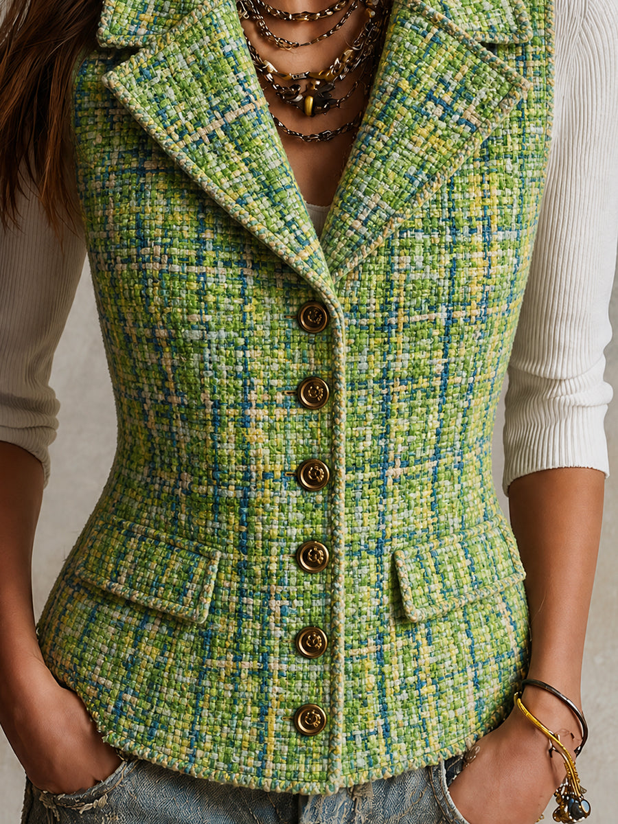 Chaleco de Vestir Meadow Nomad de Tweed
