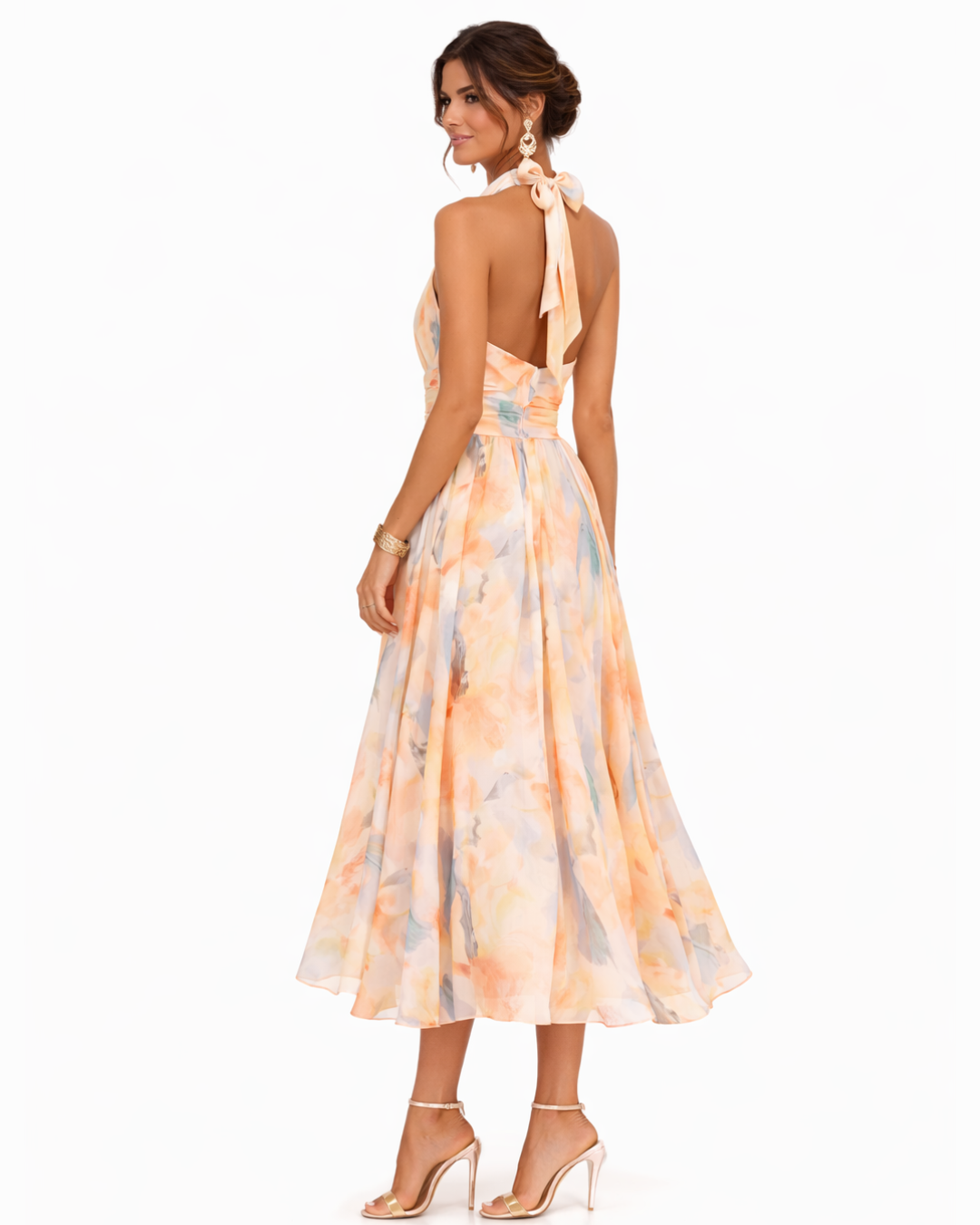 Aurora | Vestido Cuello Halter