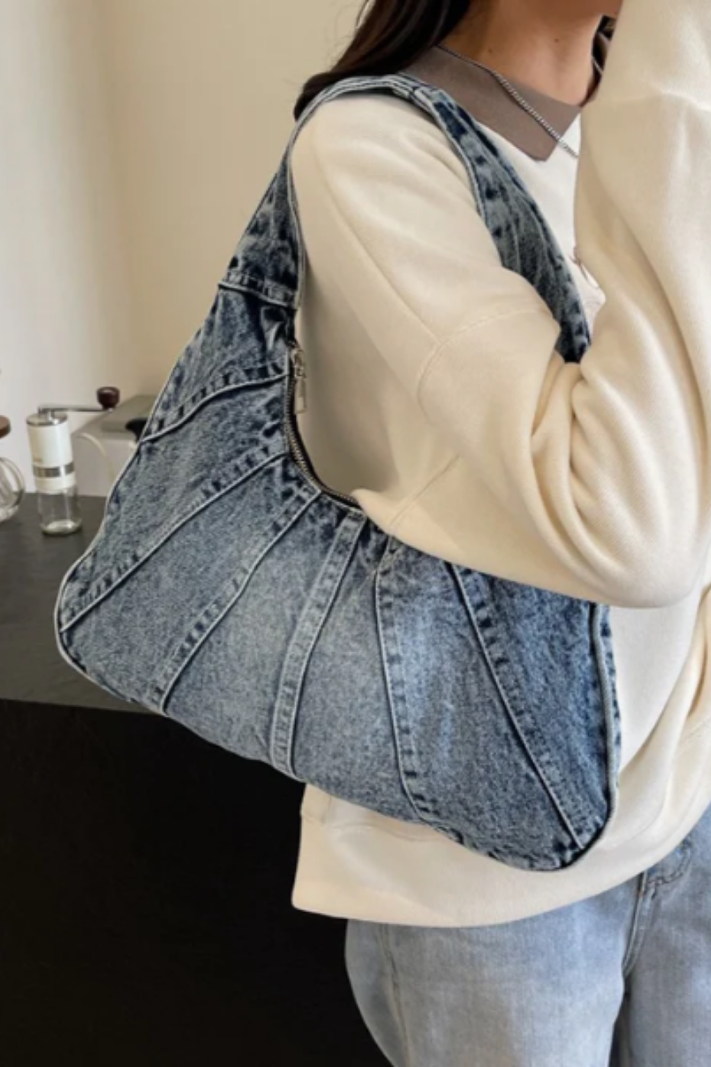 Zara | Bolsa de Hombro Casual