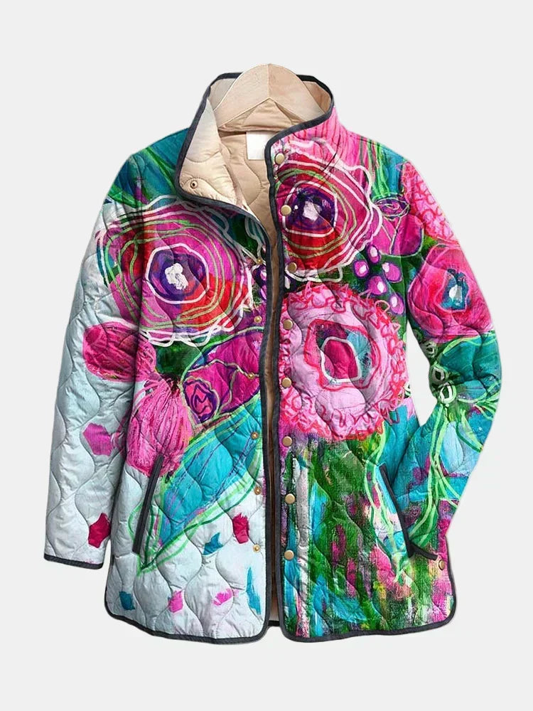 ARIANNE | Chaqueta con Estampado Floral Elegante