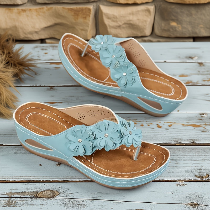 Sandalias Cómodas Florales