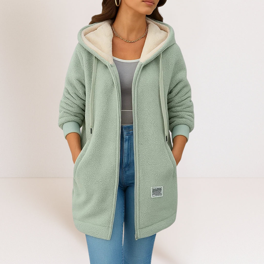 Chamarra polar Phoebe color verde