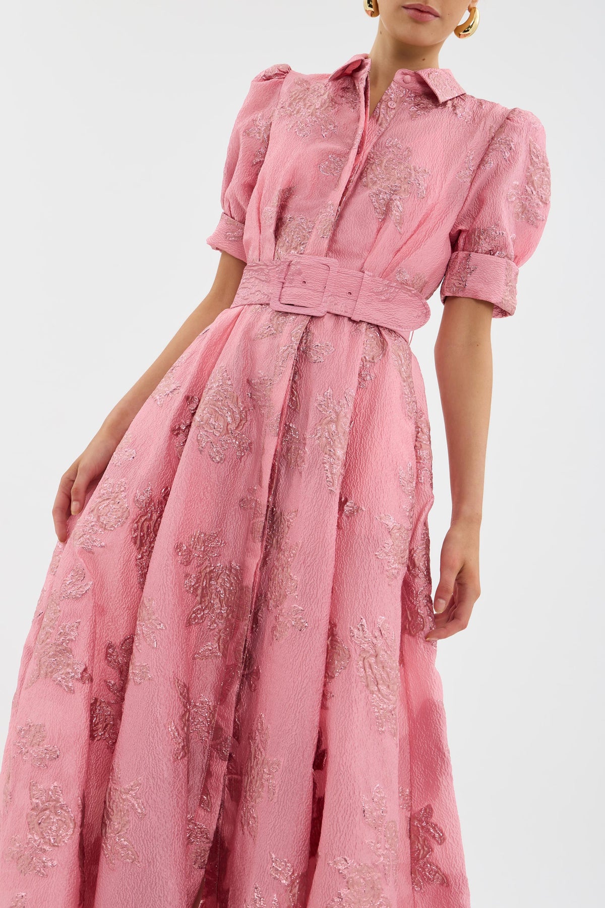 Aria | Vestido Corto con Mangas Abombadas