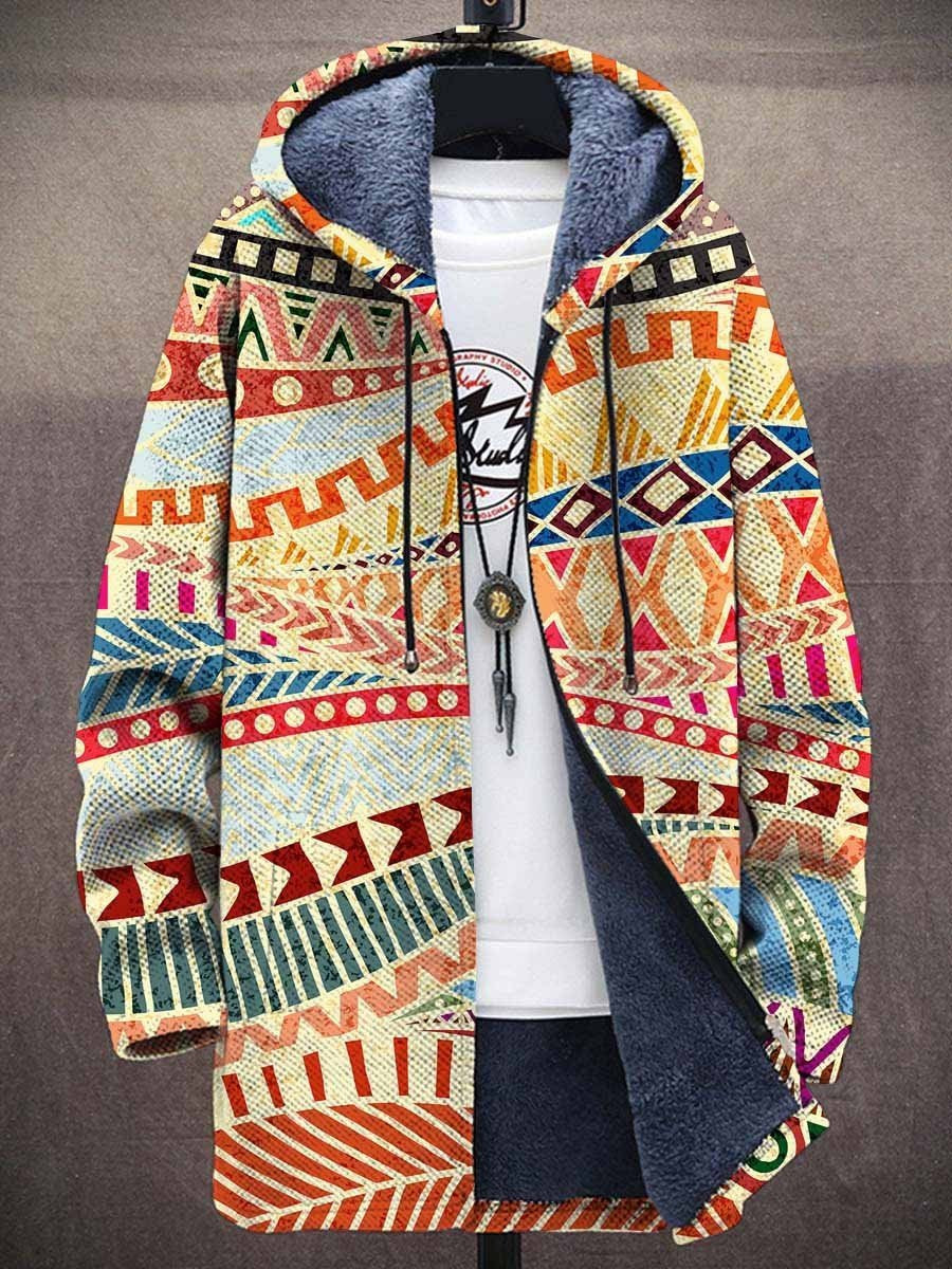 Dalia | Cárdigan artístico con capucha