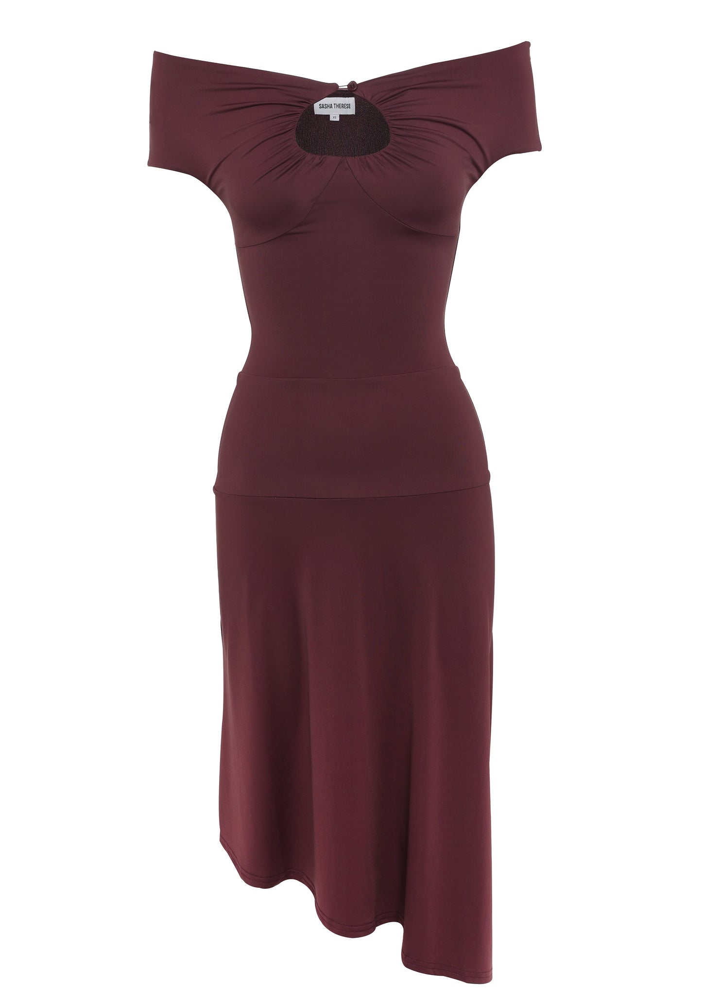 Vestido Midi Holly Vino