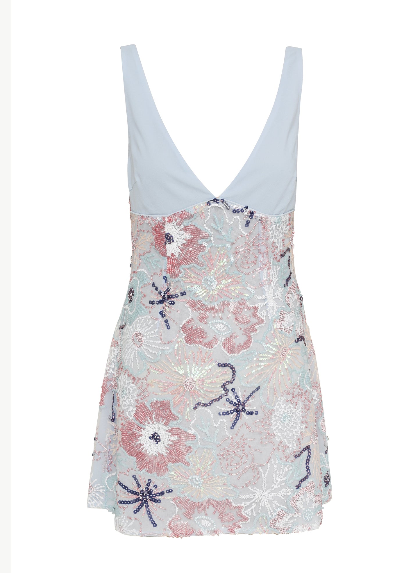 Vestido Corto Atlas Azul