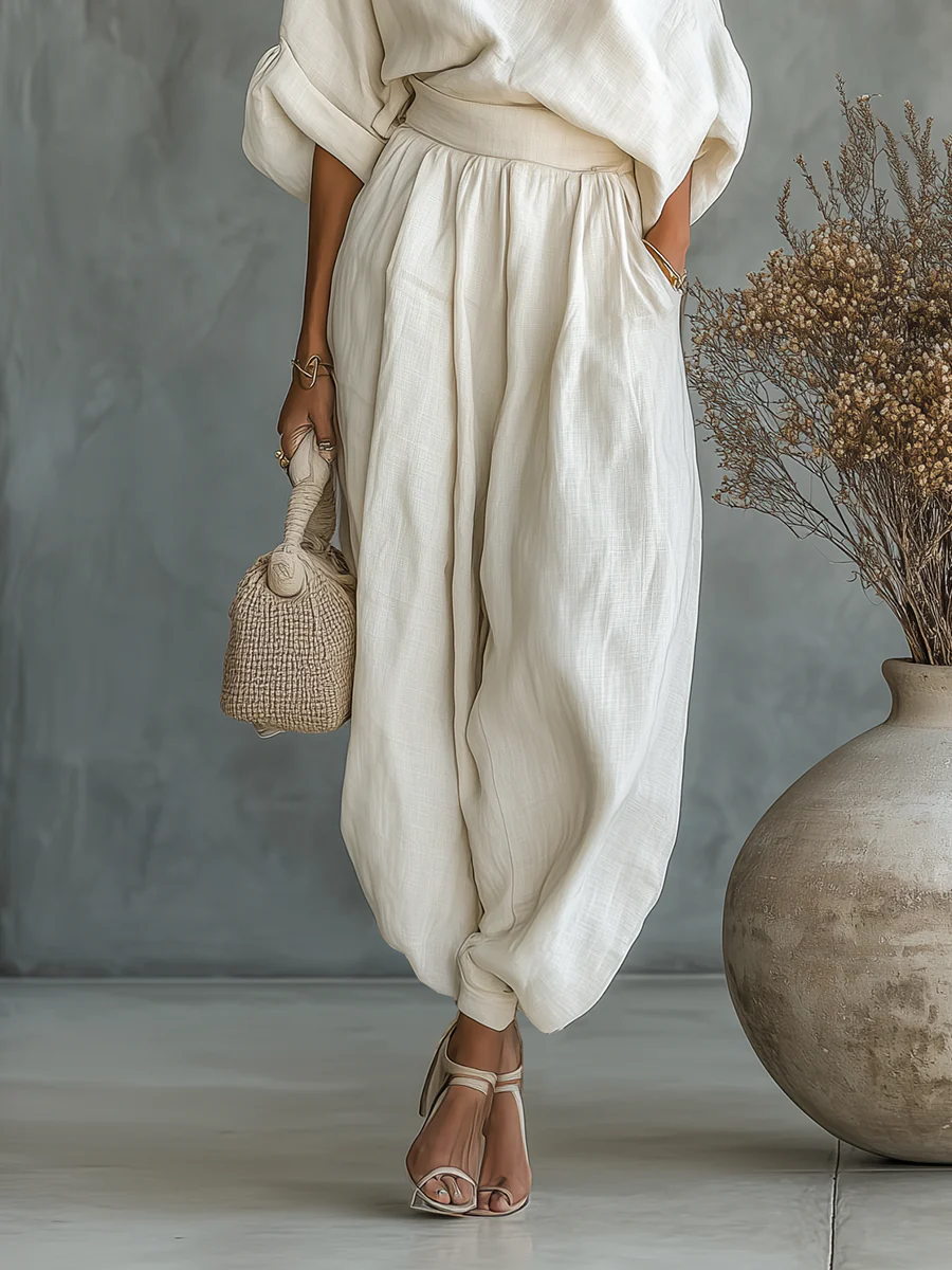 Eleonora – Conjunto Elegante de Dos Piezas Un Hombro