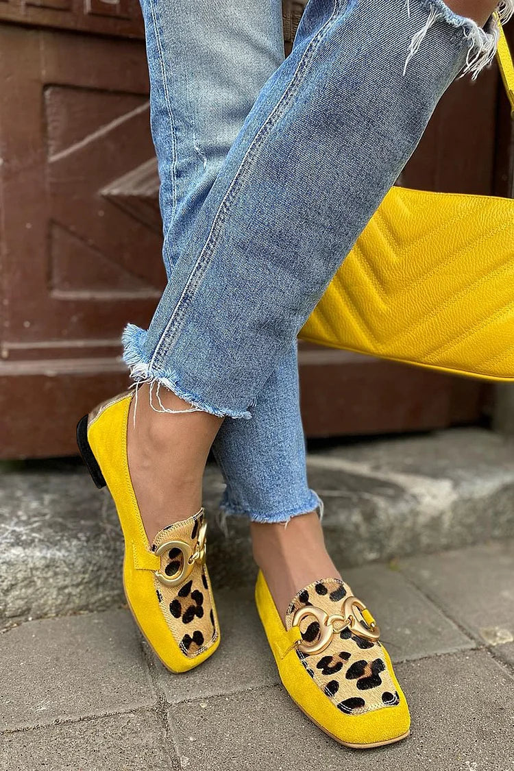 Assunta | Mocasines para Mujer con Estampado Animal Print