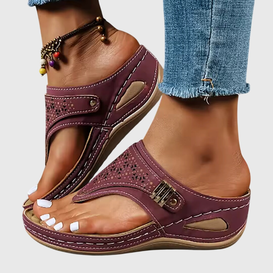 Anika - Sandalias de Dedo