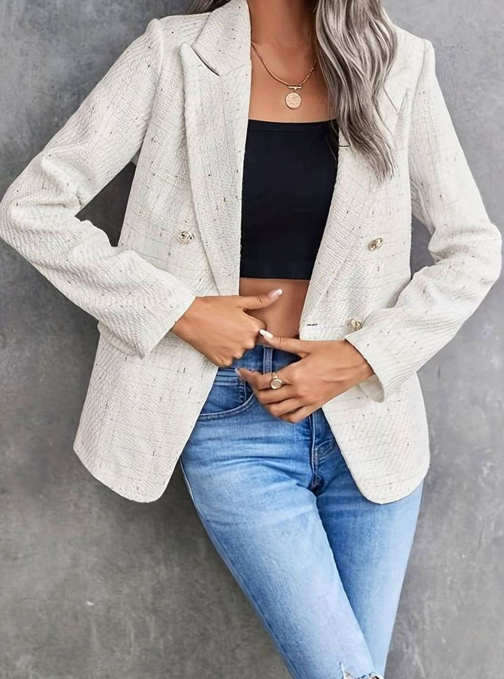 Felicia | Blazer Cruzado Refinado