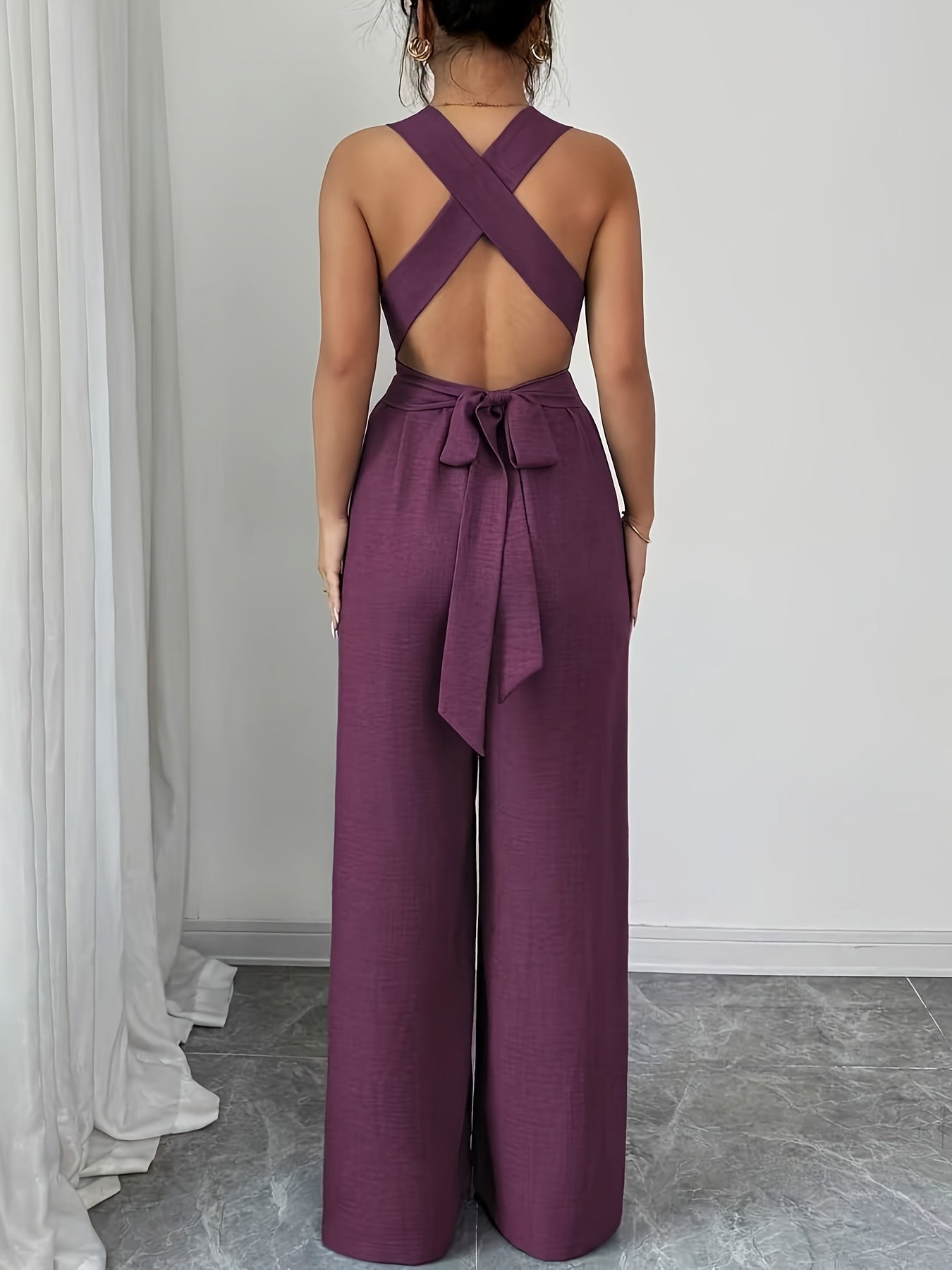 Emily | Jumpsuit Elegante de Lino y Algodón