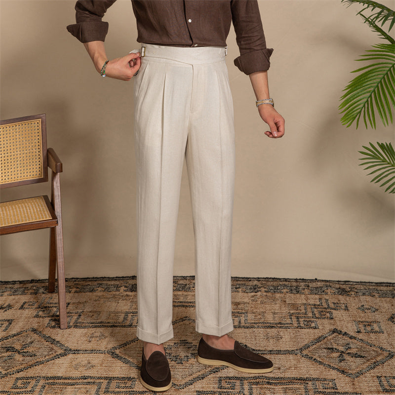 Pantalón Gurkha con Pliegue, Edición Limitada