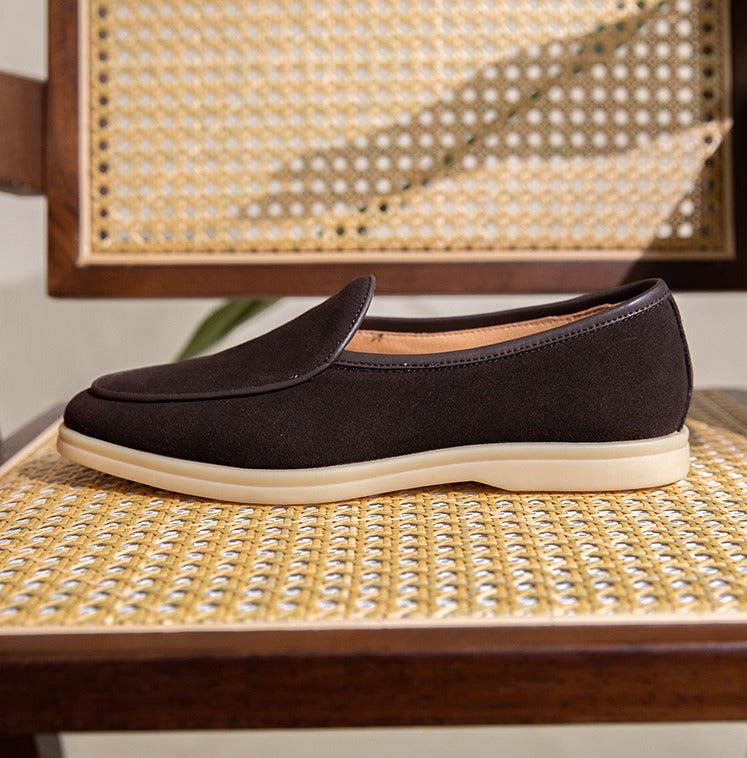 Mocasín Belga "Du Cap" de Gamuza