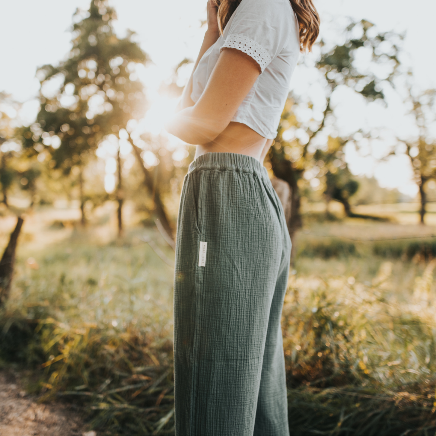Pantalón de muselina Leja