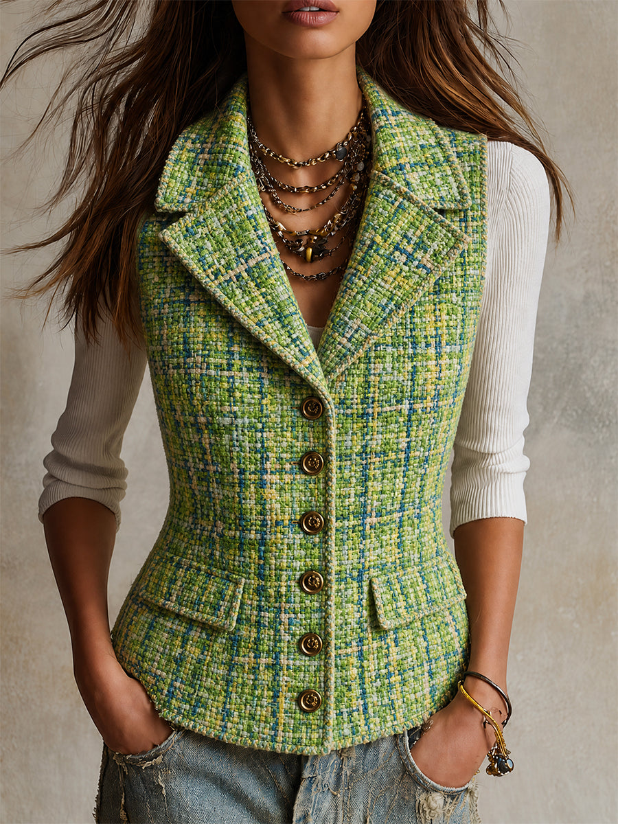 Chaleco de Vestir Meadow Nomad de Tweed