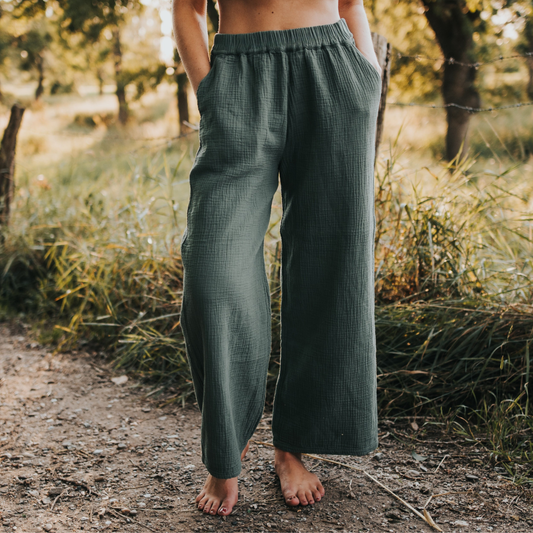 Pantalón de muselina Leja