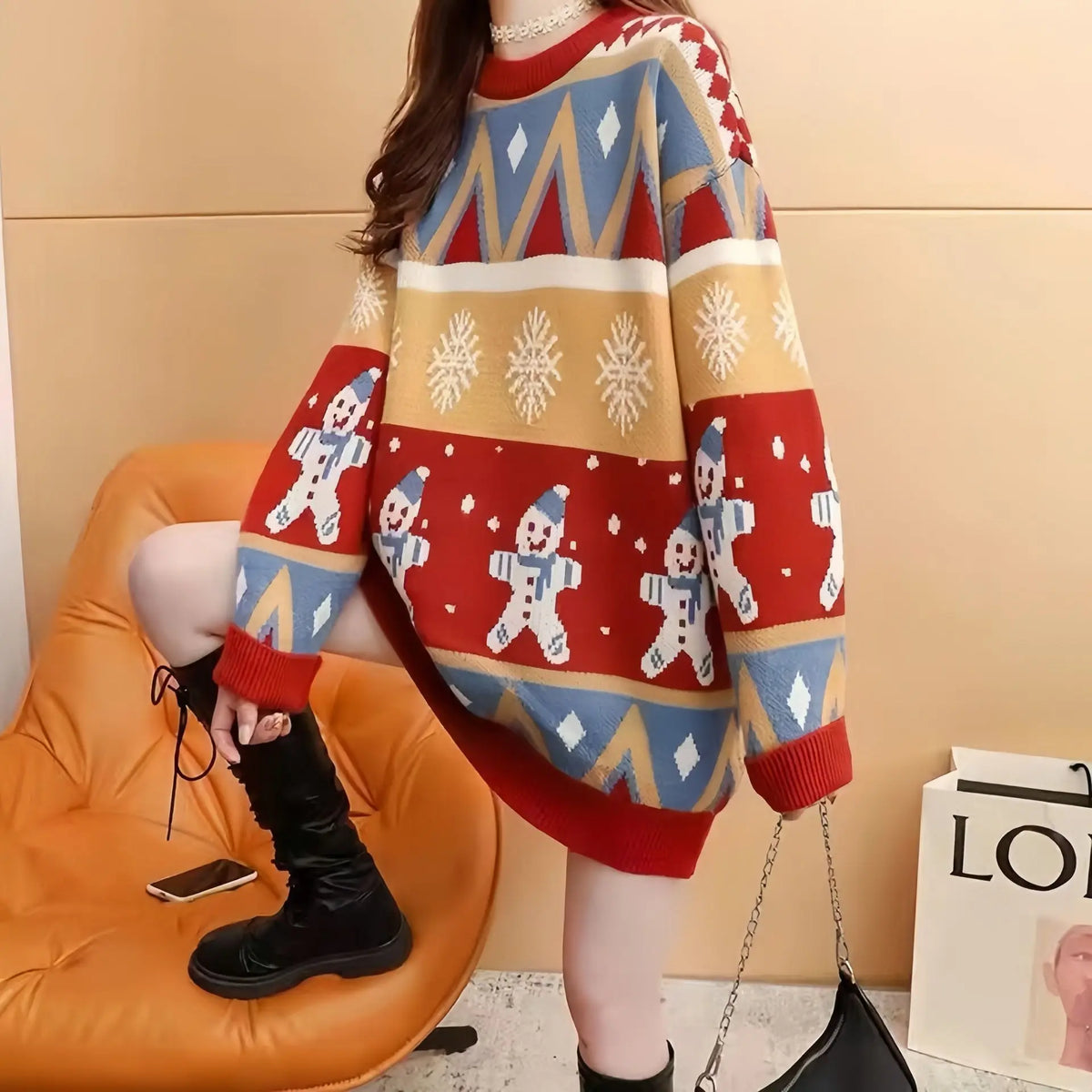 Gemma | Suéter Navideño Acogedor