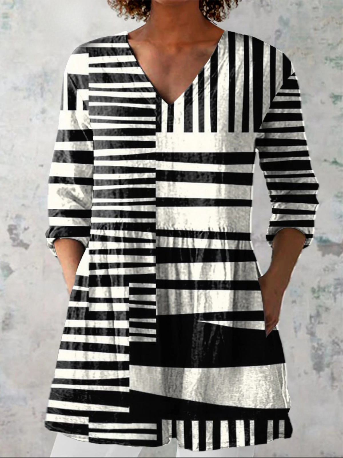 Sophie | Blusa Larga con Cuello en V