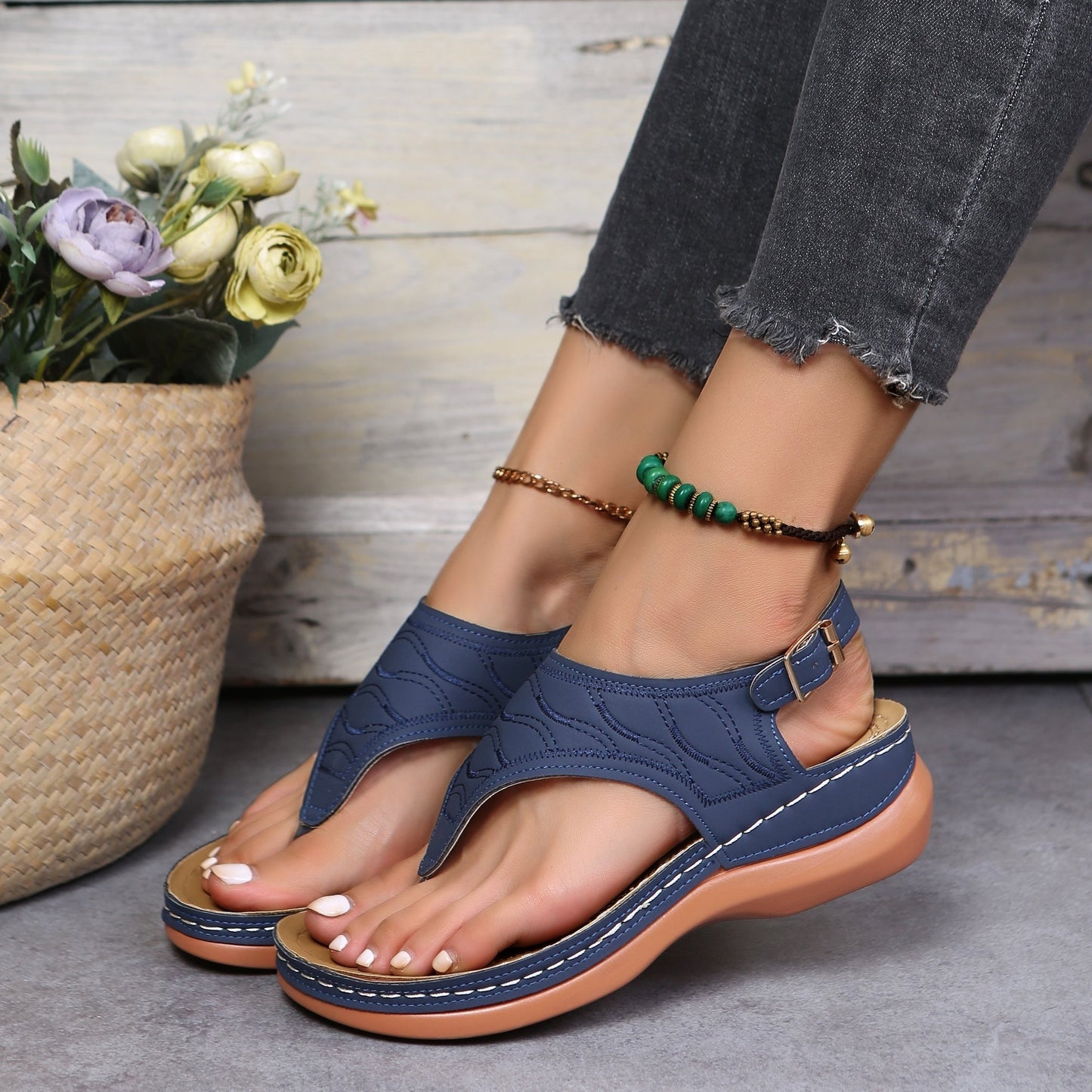 Sandalias Confort Ergonómico Clara