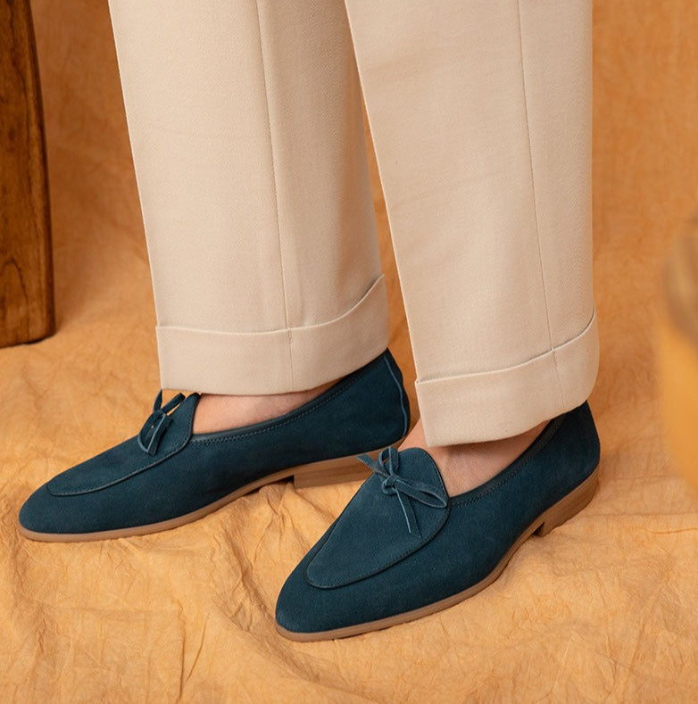 Mocasines Belgas "Amalfi" de Gamuza