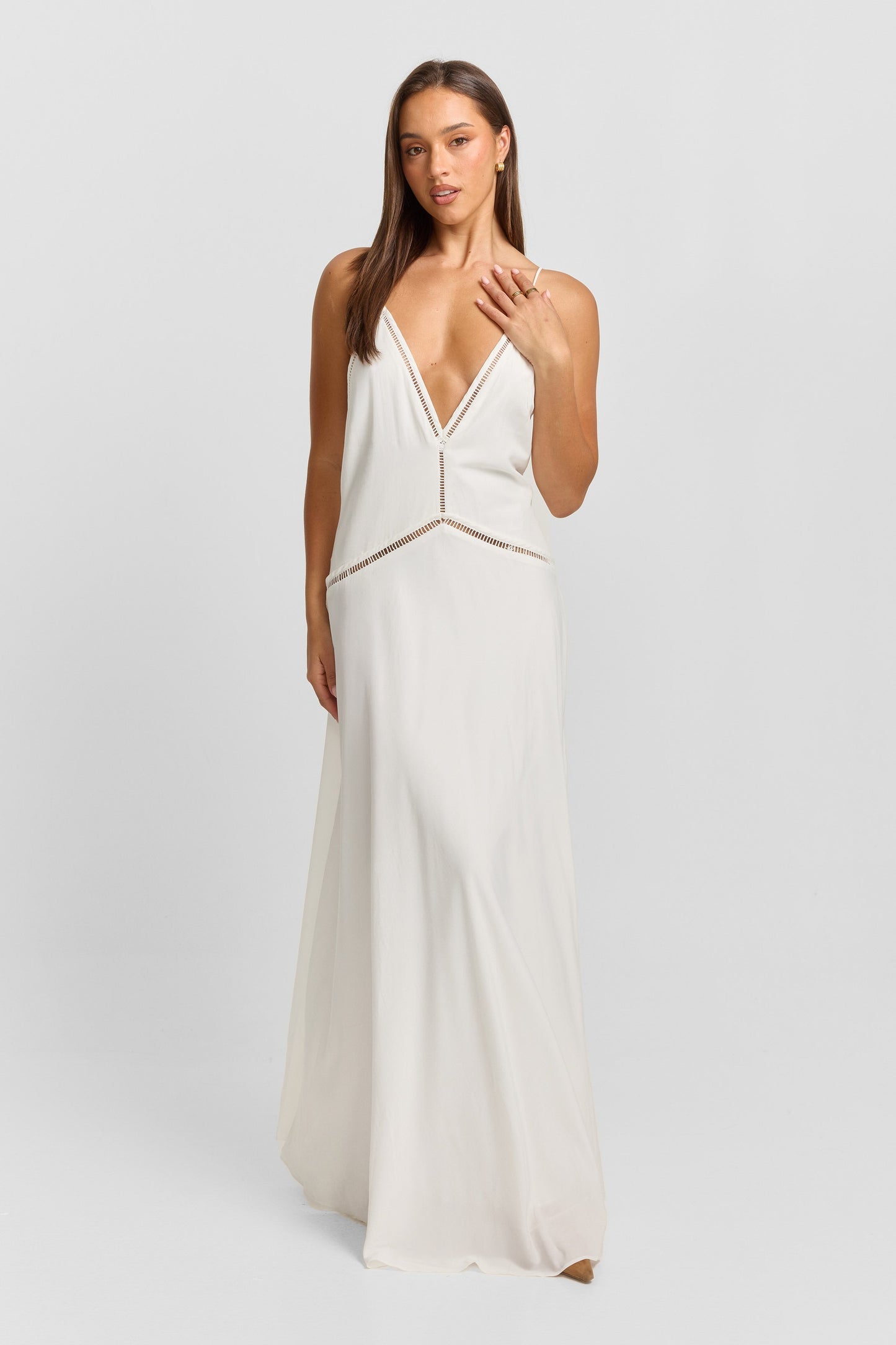 Vestido Largo Posey Blanco