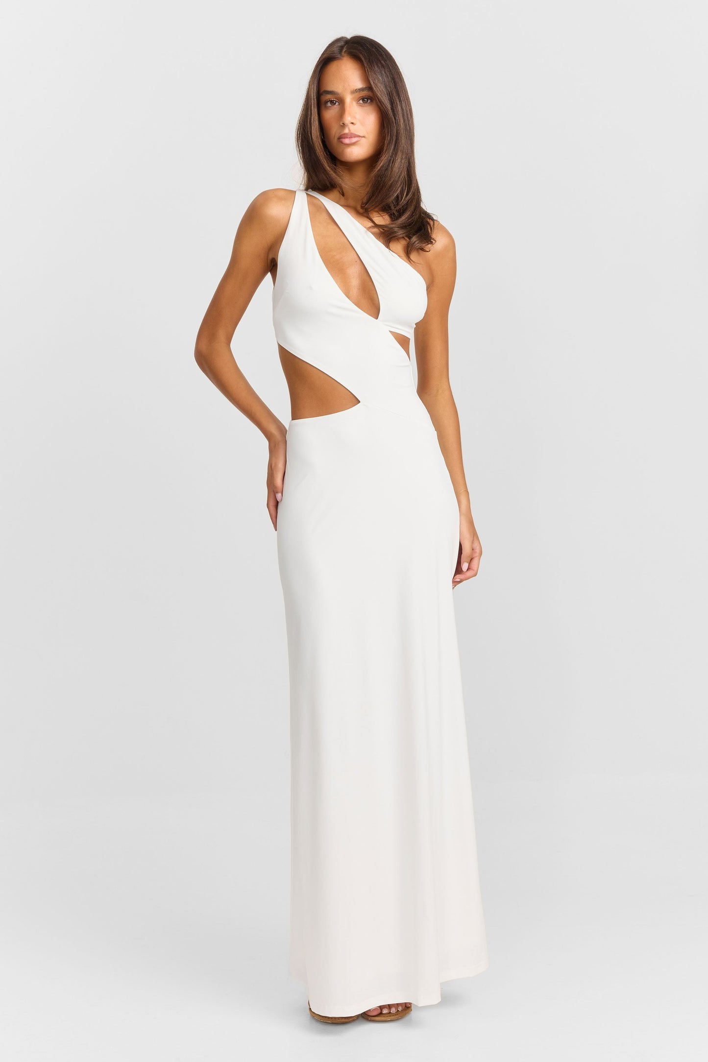 Vestido Largo Selene Blanco