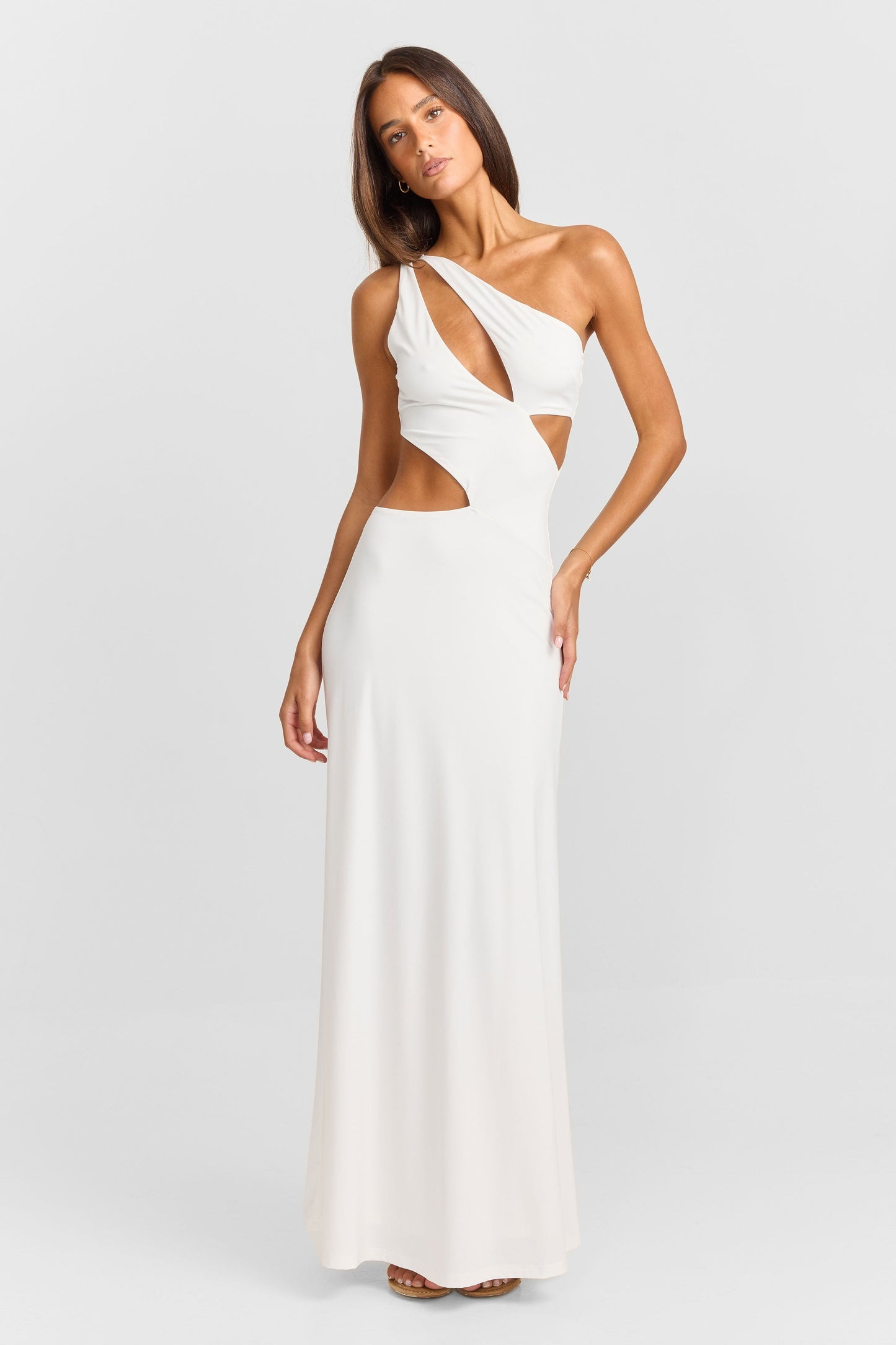 Vestido Largo Selene Blanco