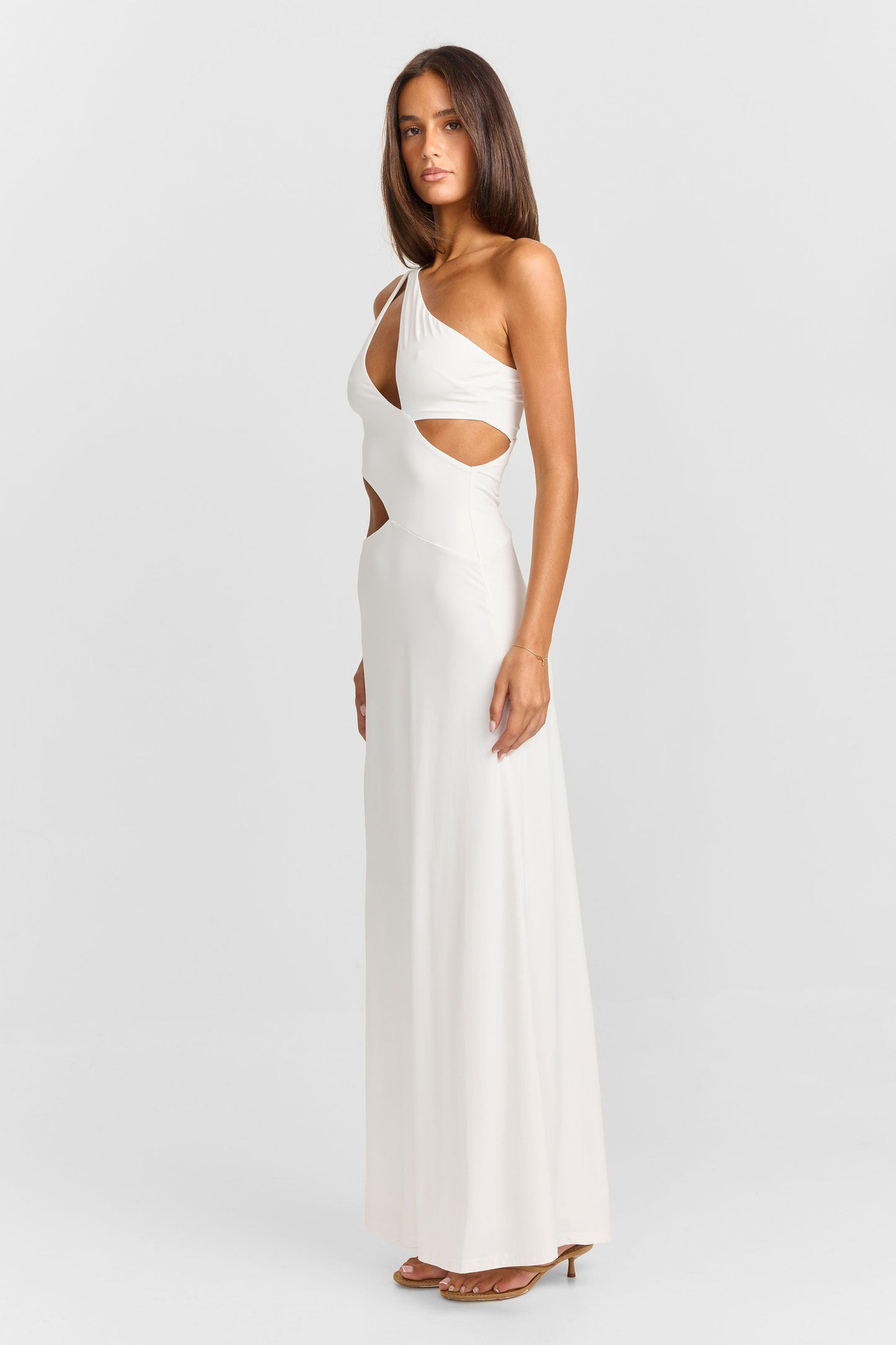 Vestido Largo Selene Blanco