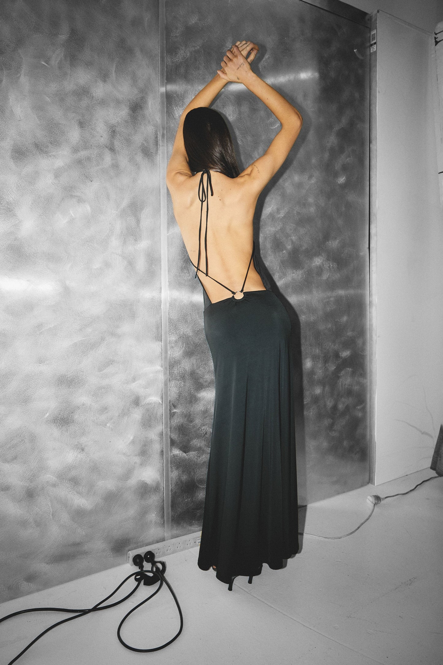 Vestido Largo Giselle Negro
