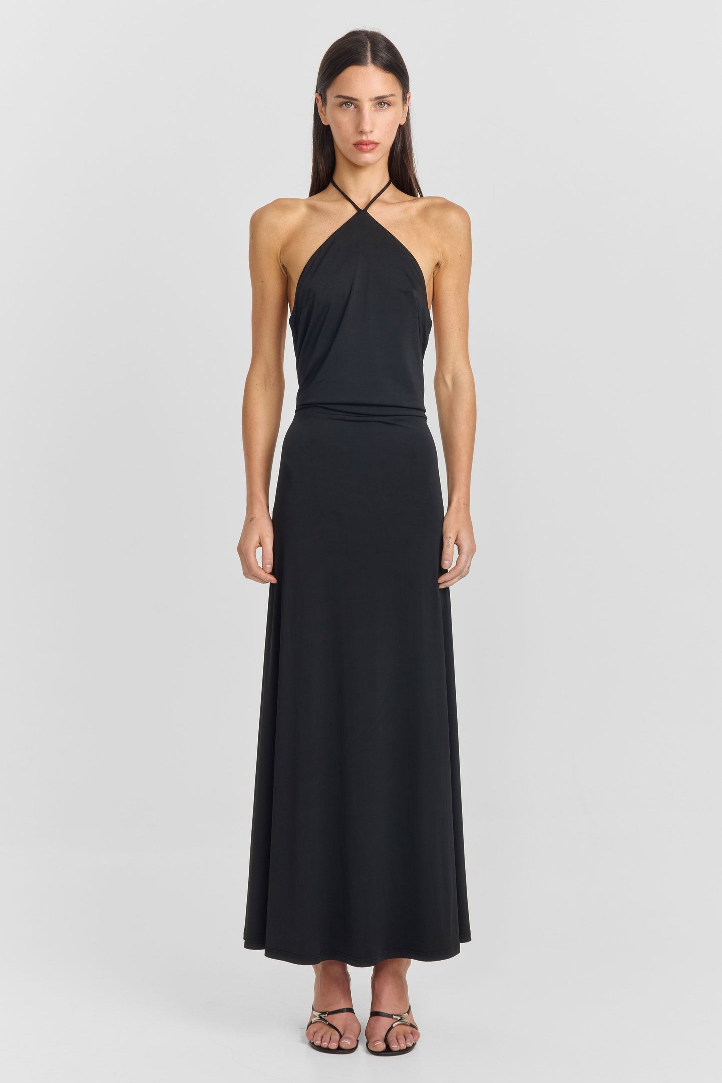 Vestido Largo Giselle Negro