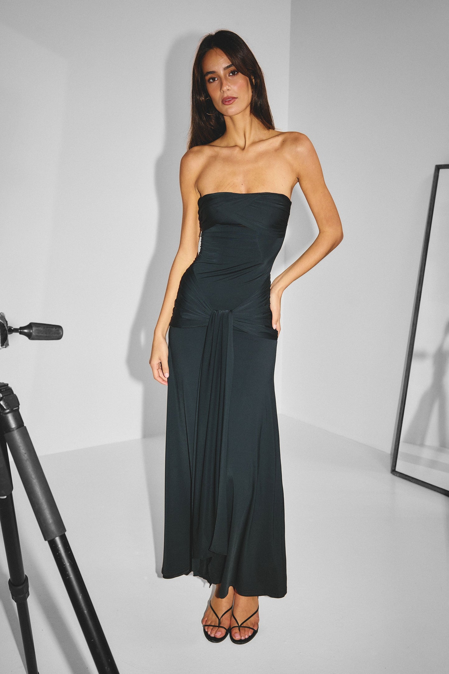 Vestido Largo Elodie Negro
