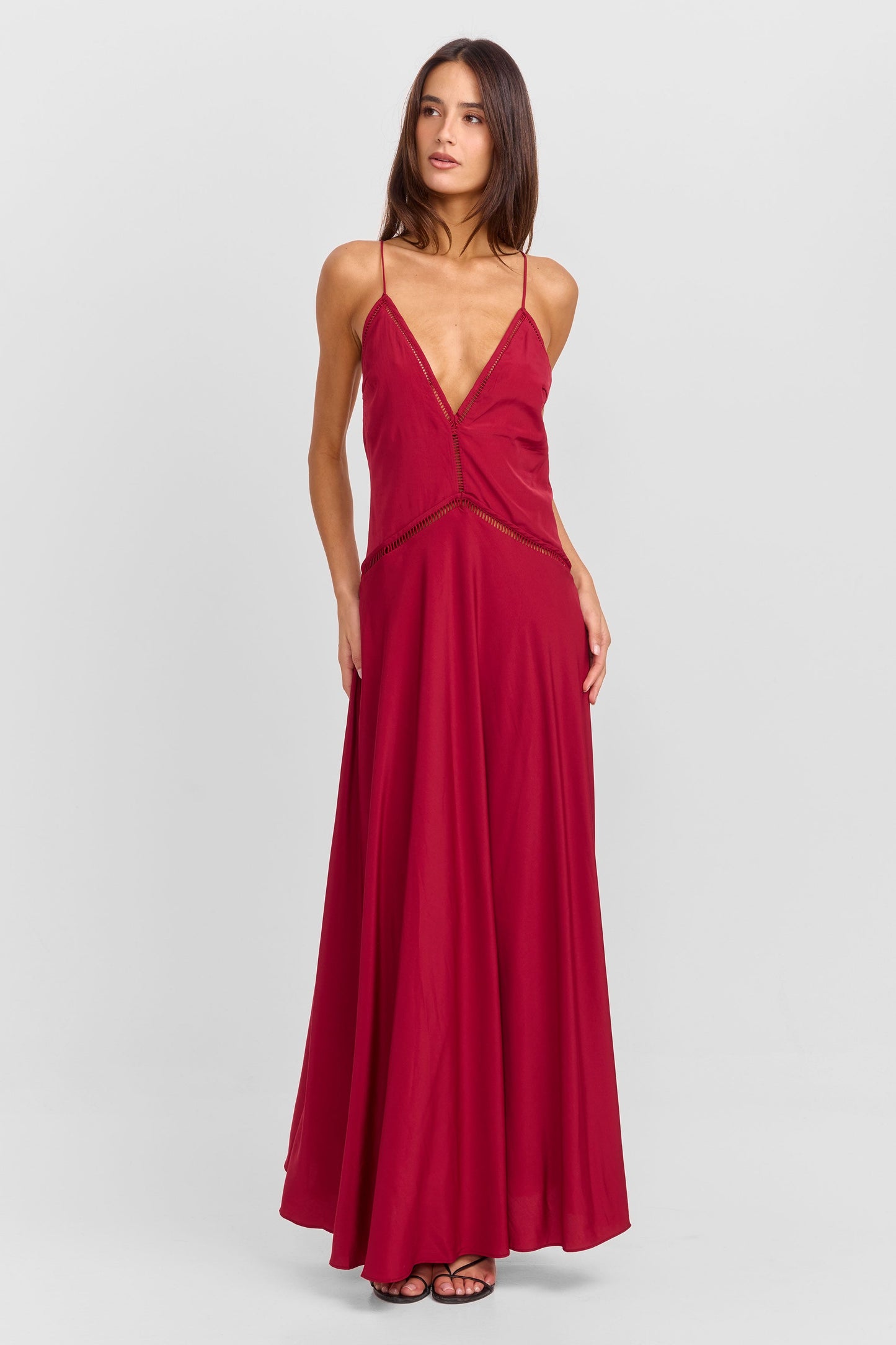 Vestido Largo Posey Rojo
