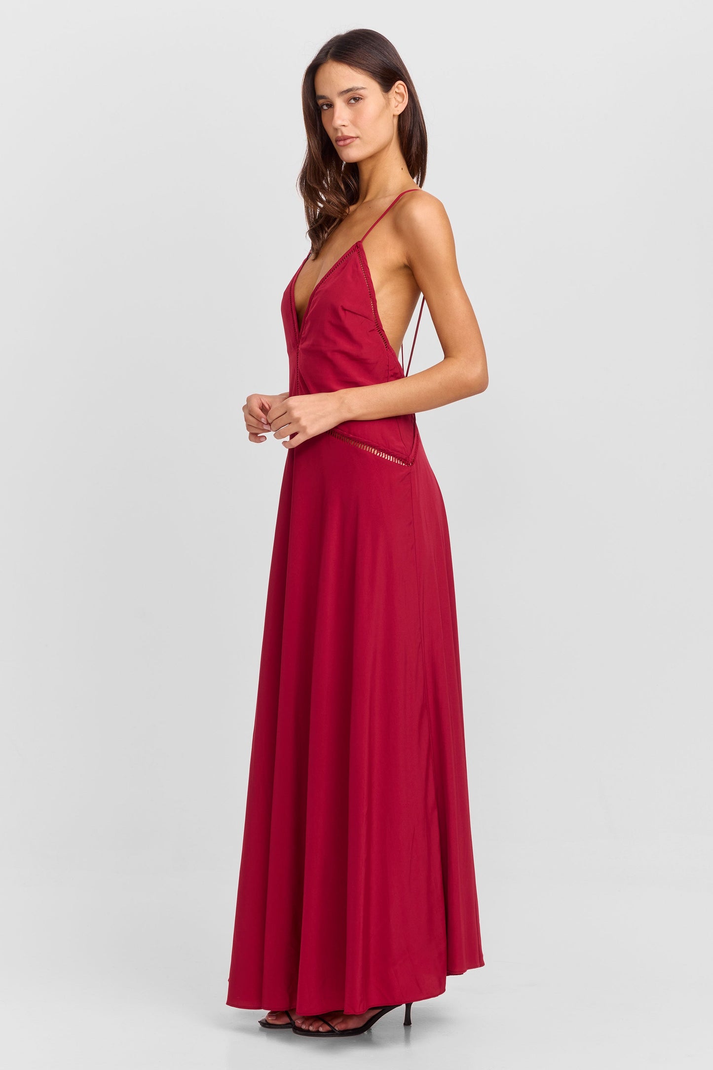 Vestido Largo Posey Rojo