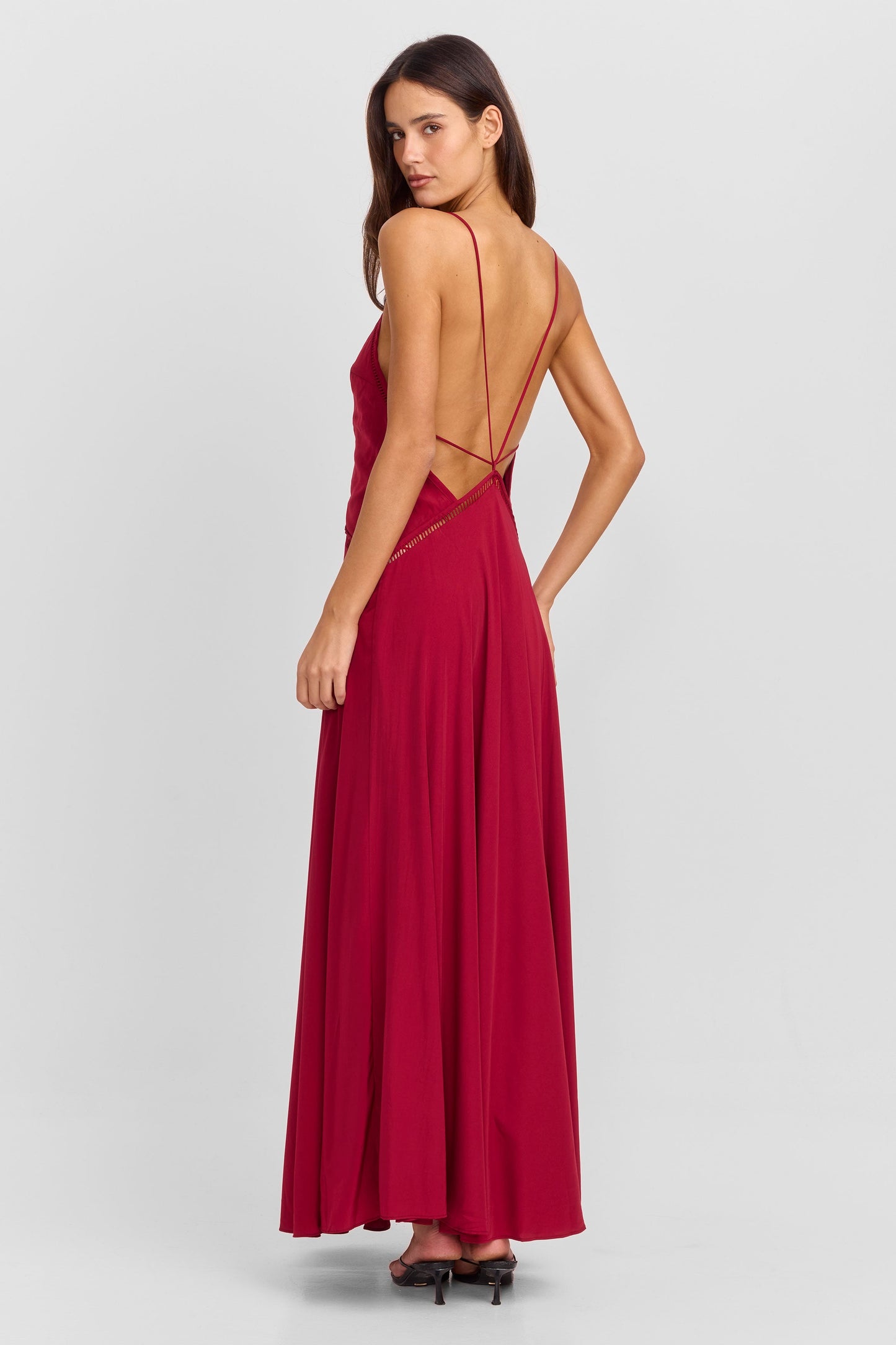 Vestido Largo Posey Rojo