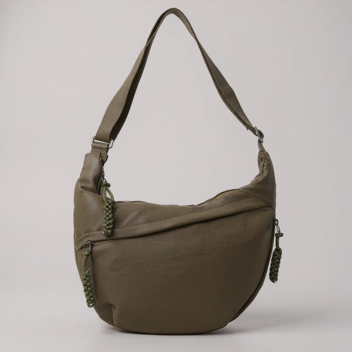 Viola | Bolsa de Hombro Verde Olivo