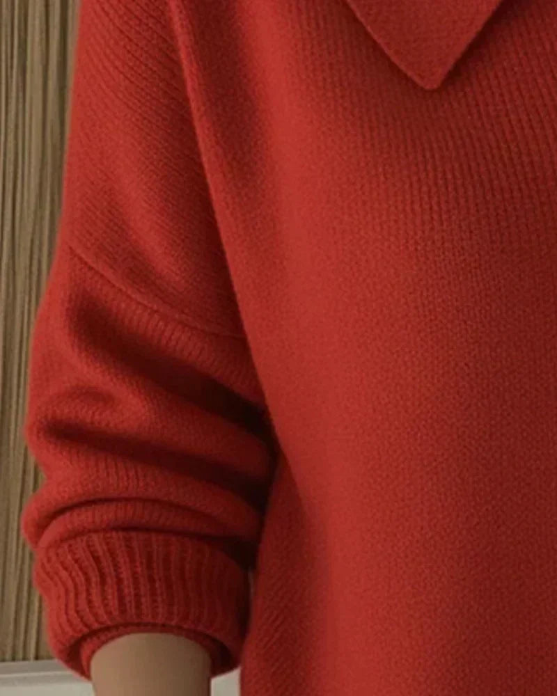 Vega | Chamarra de Punto con Cuello Camisero