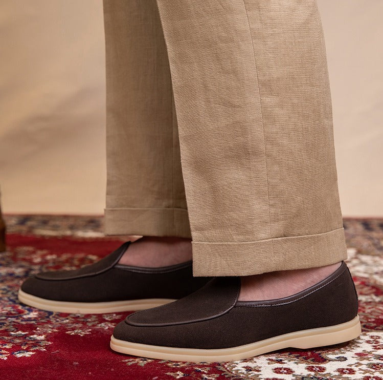 Mocasín Belga "Du Cap" de Gamuza