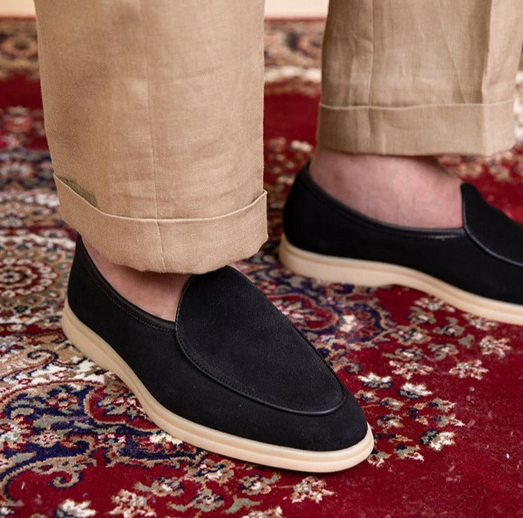 Mocasín Belga "Du Cap" de Gamuza