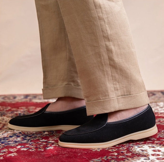 Mocasín Belga "Du Cap" de Gamuza