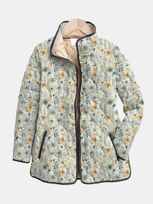 NOLA | Chaqueta Acolchada con Encantador Estampado Floral