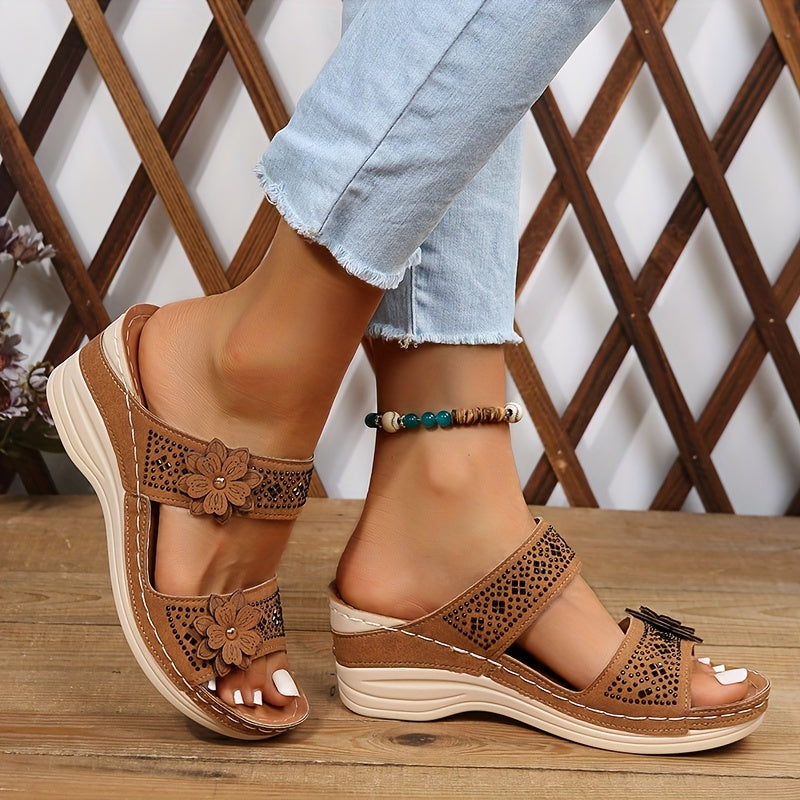 Sandalias Confort de Cuña Rosalie