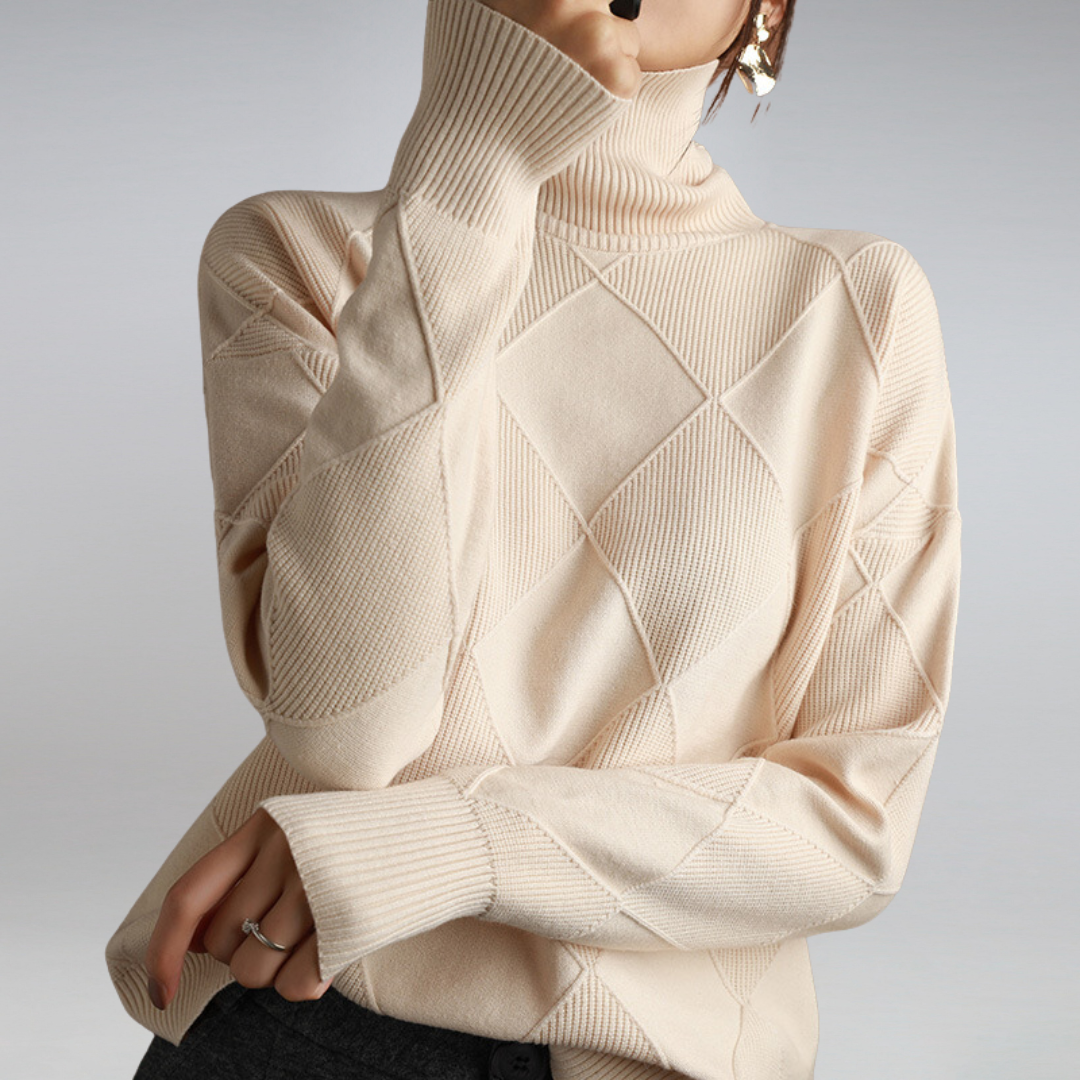 Sienna™ Suéter de Cuello Tortuga Suave