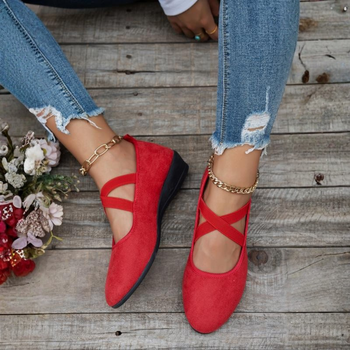 Savanna™ | Flats de Ballet con Plataforma Cómoda — Compra 1 y Llévate Otro Gratis