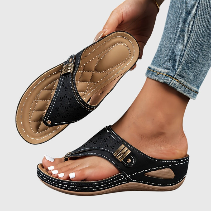 Anika - Sandalias de Dedo