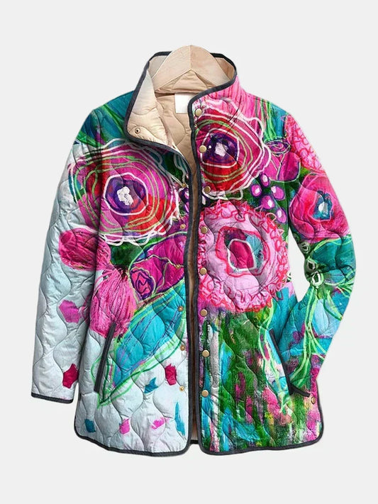 ARIANNE | Chaqueta con Estampado Floral Elegante