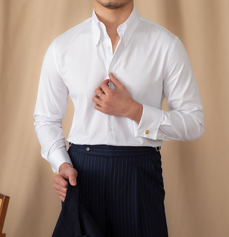 Camisa "Frankfurt" de Manga Larga Texturizada