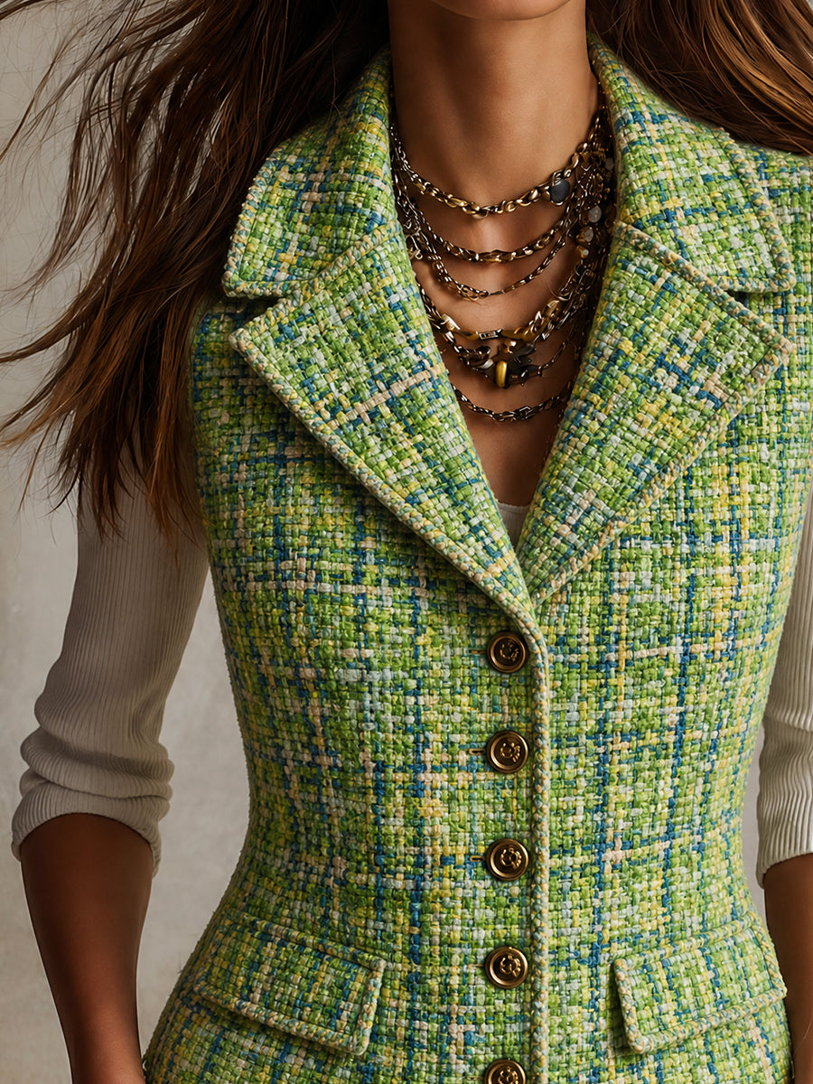 Chaleco de Vestir Meadow Nomad de Tweed