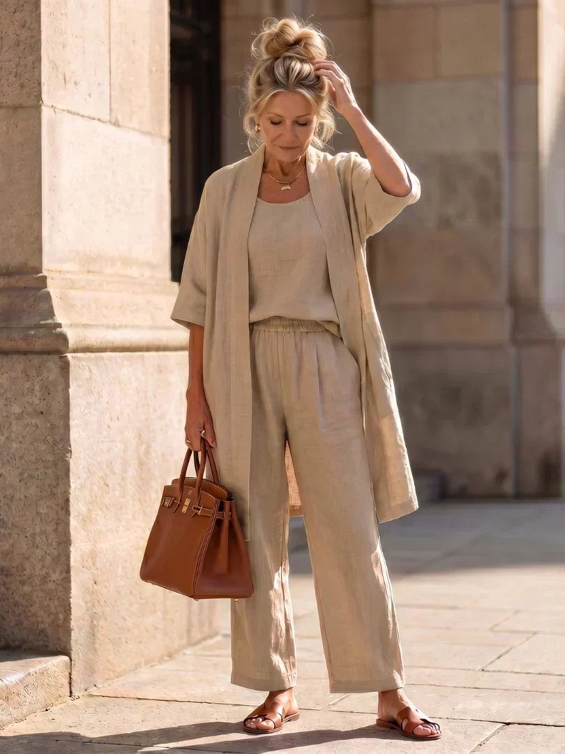 Lorrin™ Conjunto Elegante de 3 Piezas