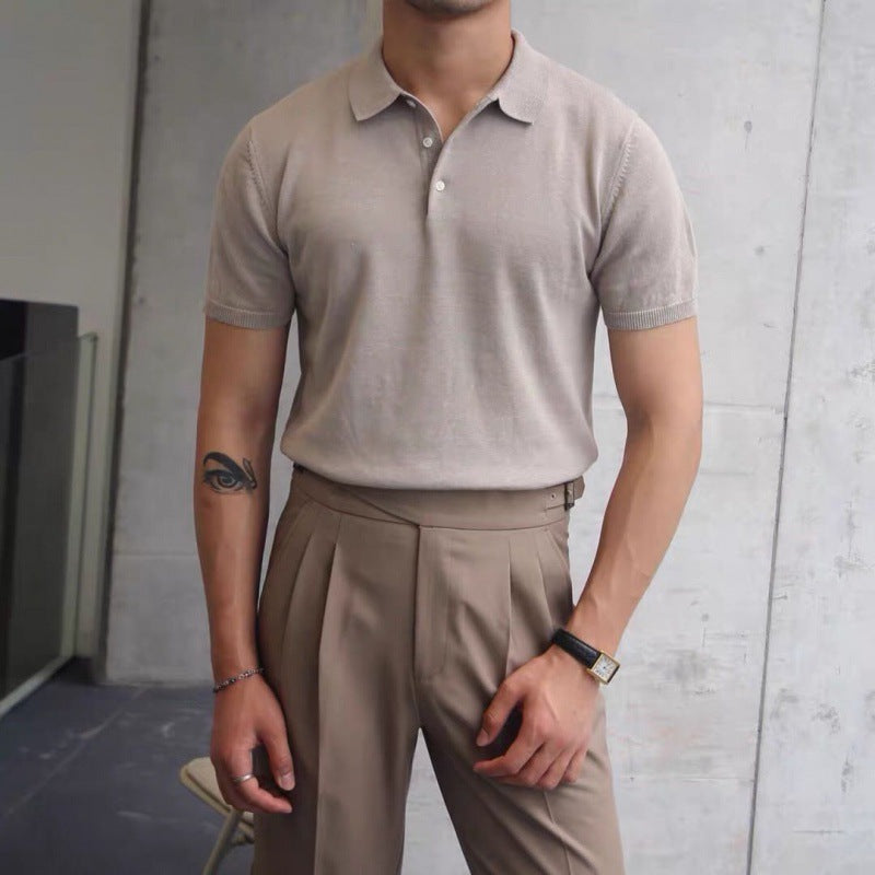 Playera Polo Tejida "Everyday" Soft Touch