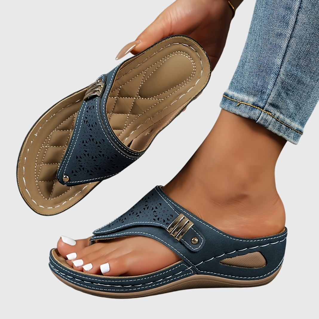 Anika - Sandalias de Dedo